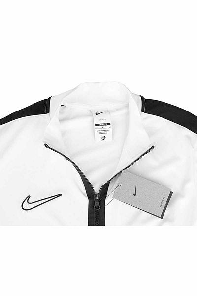 Nike Ανδρική φόρμα αθλητική μπλούζα Raschel υφασμάτινη ανδρική φούτερ Dr1681-100-λευκό