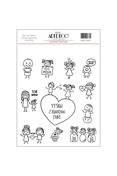 Artdeco Easy Transfer Pattern No 62 25x35 cm
