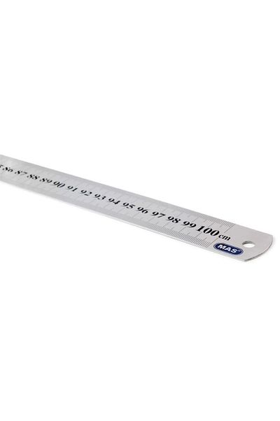 Mas 2400 Steel Ruler 100 Cm