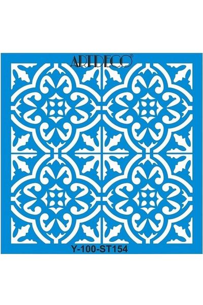 Artdeco Stencil 30x30cm Antique Tile 154