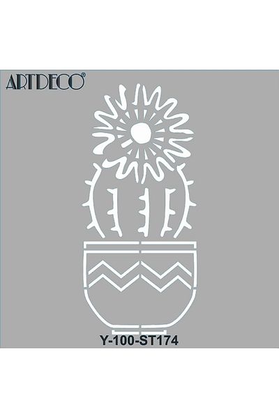 Artdeco Stencil 30x30cm Cactus 174