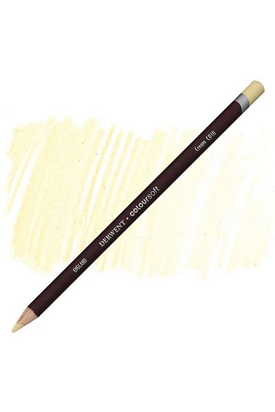 Derwent Soft Color Pencil - Coloursoft Cream C010
