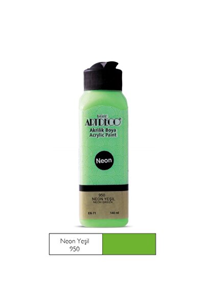 Artdeco Akrilik Boya 140 Ml Neon Yeşil Kod:70r950