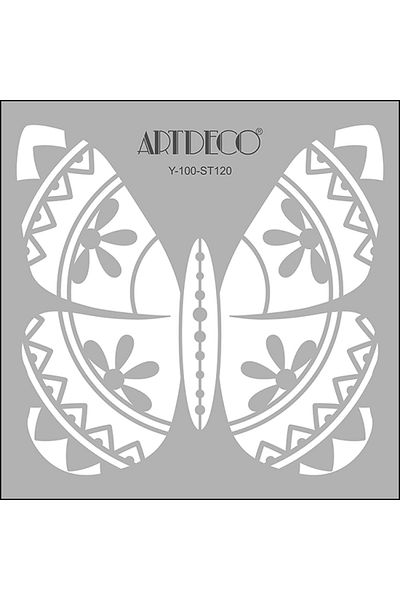 Artdeco Stencil 30x30cm Butterfly 120