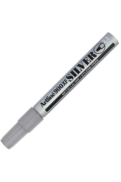 artline 900Xf Metallic Marker Pen Silver 2.3 mm Ek-900Xf