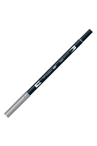 Tombow Ab-T Cool Gray Double Ended Graphic Pen N65