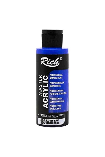 Rich Akr-120-180 Akrilik Boya 120 Cc Koyu Mavi