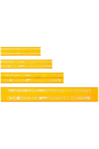 HATAS 02250 Technical Painting Writing Set 3-5-7-10 Mm