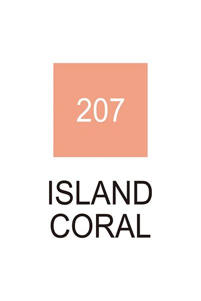 Zig Clean Color Double Tip Dot Pen Tc-6100 207 Island Coral