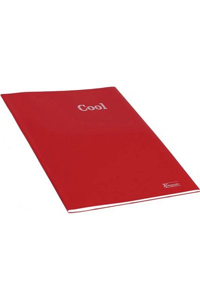 KESKİN COLOR دفتر ملاحظات بغطاء من البولي بروبيلين مخيط بشكل رائع مقاس A4 80 Ypغير المبطنة