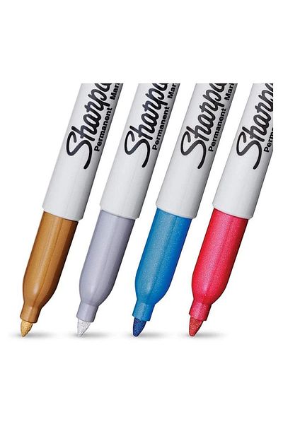 Sharpie Metallic Permanent Marker with Blister 4 Colors2067107