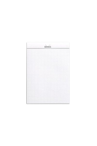 Rhodia Rhodia Dot 148x210mm A-5 Checked Notebook White Cover 80 Yp