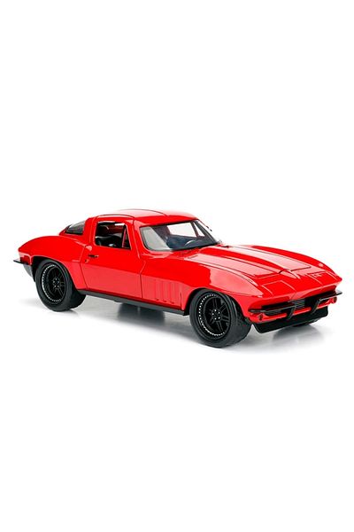 Simba Masinuta Metalica Fast and Furious 1966 Chevy Corvette Scara 1 to 24