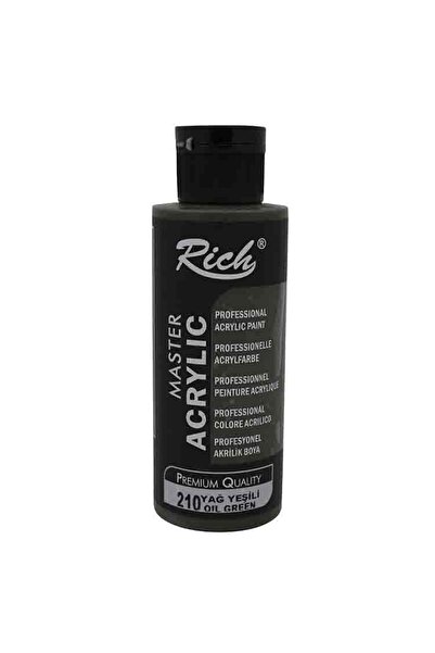 Rich Akr-120-210 Akrilik Boya 120 Cc Yağ Yeşili