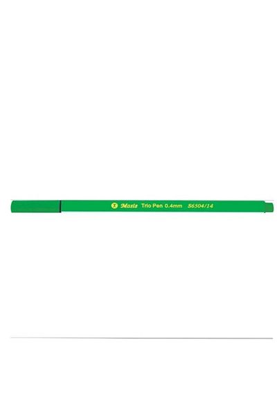 Masis Light Green Felt Tip Pen - Pack of 10 S6504-14