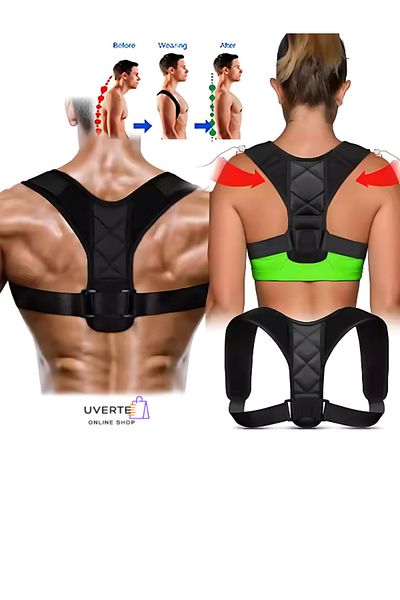 UVERTE Upright Posture Anti-Humpback - Back and Shoulder Corset, Kyphosis Scoliosis Corset
