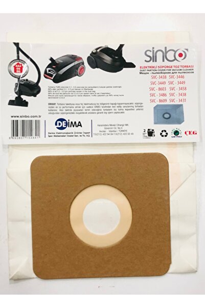 Ç E G SINBO SVC 8609 ПРАХОВ ЧАНТА