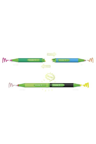SCHNEIDER Link-lt Fineliner Fiber Tip Pen 0.4mm Light Blue 1912