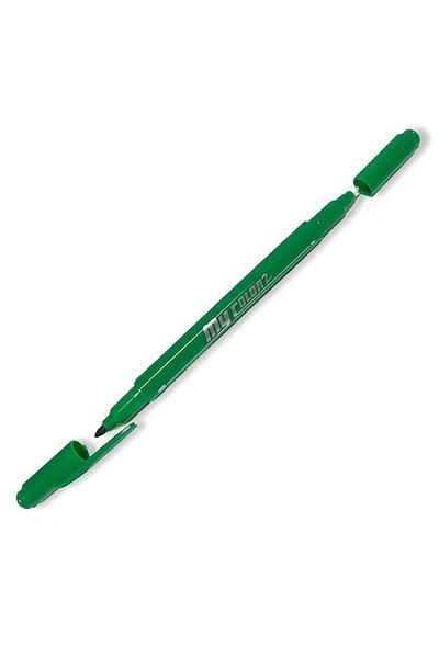 Dong-A Dark Green 2 Double Tip Felt Tip Pen