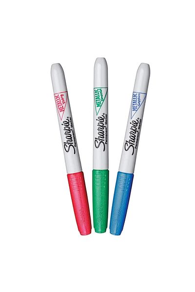Sharpie Metallic Permanent Marker with Blister 3 Colors2067103