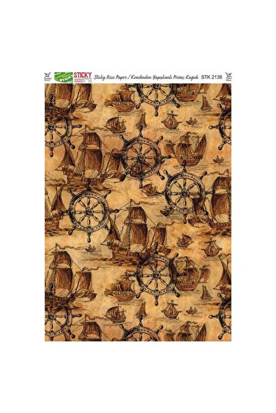 Rich Stk2138 Kendinden Yapışkanlı Sticky Pirinç Kağıdı