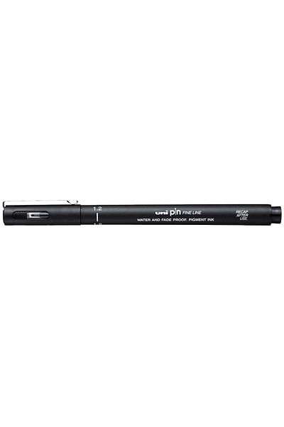 UNİ-BALL Uni Ball Pin 1.2 Fine Line Acrylic Tip Pen Black
