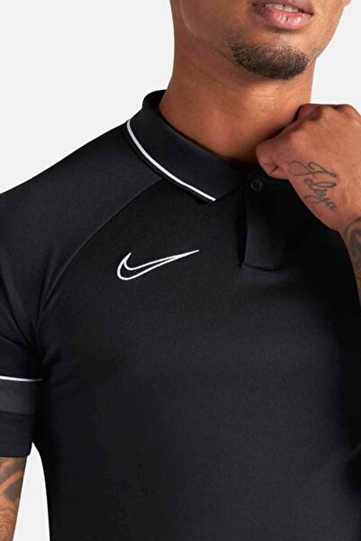 Nike Ανδρικό μπλουζάκι Df Acd21 Polo Ss CW6104-014-Μαύρο