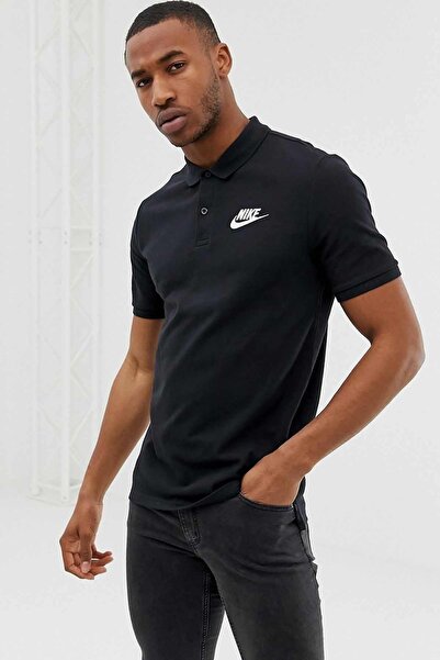 Nike Polo Tişört NSW CE Polo Erkek Tişört 909746-010-Siyah