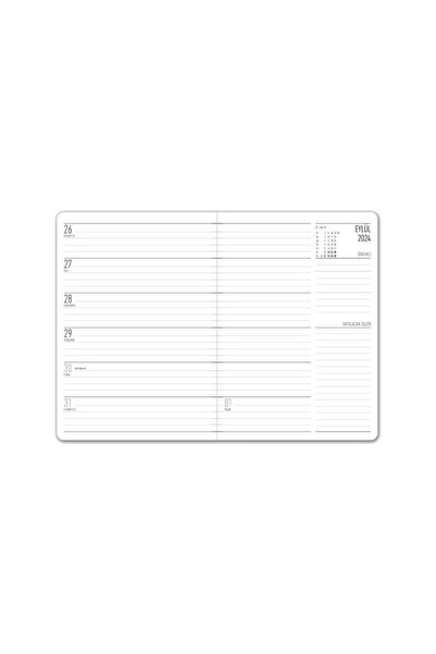 KESKİN COLOR Keskin A5 Termo Deri Ciltli Lastikli Akademik Ajanda - Taba 830233-99