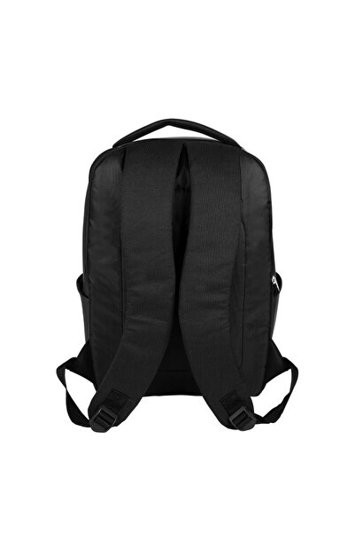 Beşiktaş Me Besiktas 243417 - Limited Edition 2 Compartment Black Leather Backpack