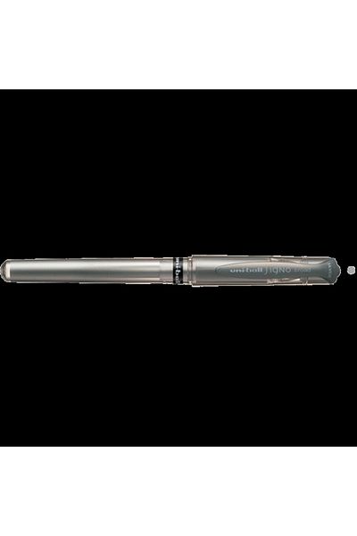 UNİ-BALL Signo Broad Gel Ball Nib Invitation - Uni-Ball Roller Pen 1.0 mm Silver Um-153 - Pack of 12