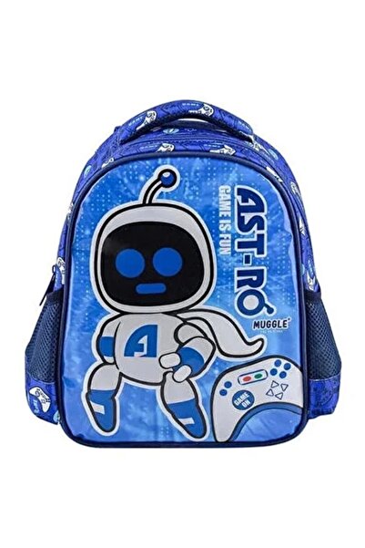 MUGGLE Okul Çantası Astro Mavi Mu-9956