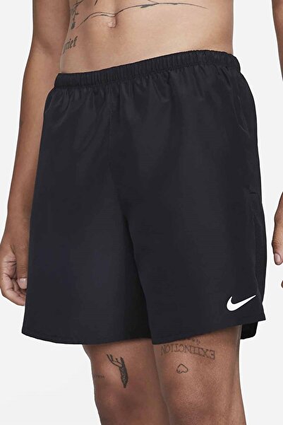 Nike M Df Challenger Short 7Bf Erkek Şort CZ9066-010-Siyah
