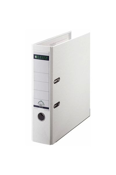 Leitz White Wide Plastic Office Folder - 1010t
