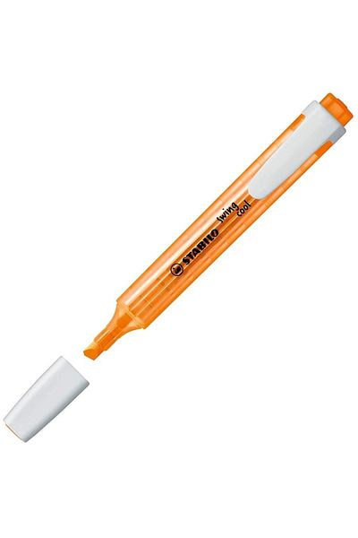 Stabilo Stabilo Swing Cool Orange Color Highlighter Pen 10-Pieces