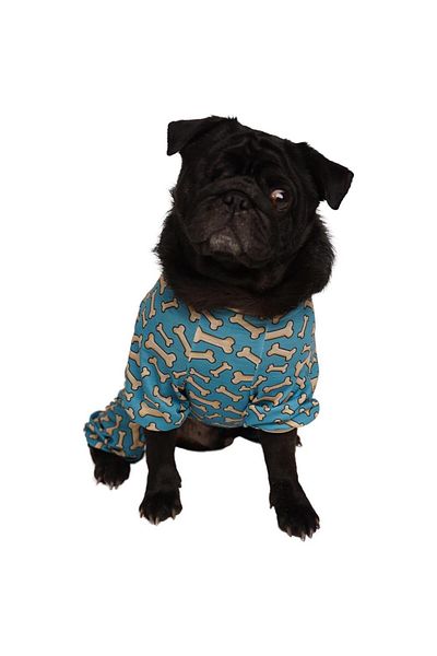 Pawstar Bones Rompers Bones Cat Dog Combed Cotton Pajamas Jumpsuit