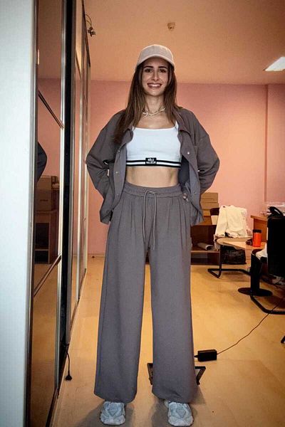 Clothing palette ΠΟΥΚΑΜΙΣΟ ΠΑΝΤΕΛΟΝΙ MODAL ΣΕΤ ΦΟΥΤΕΡ
