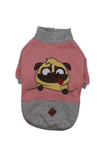 Pawstar Pink Pug Outfit - Sweat Cat Dog
