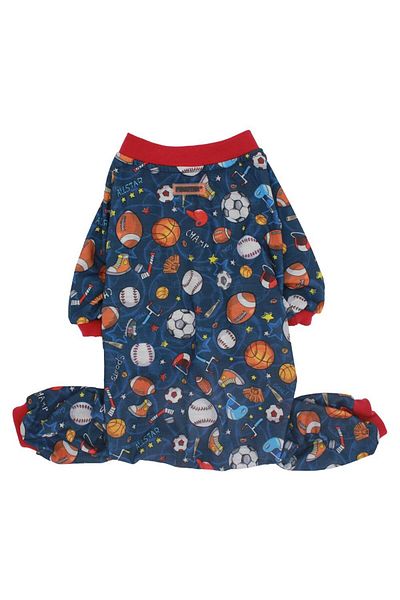 Pawstar Sport Rompers Sports Cat Dog Combed Cotton Pajamas Jumpsuit