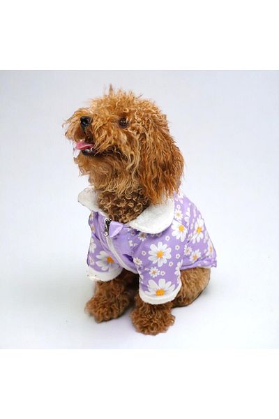 Pawstar Lilac Primula Cat Dog Coat Cat Dog Clothing