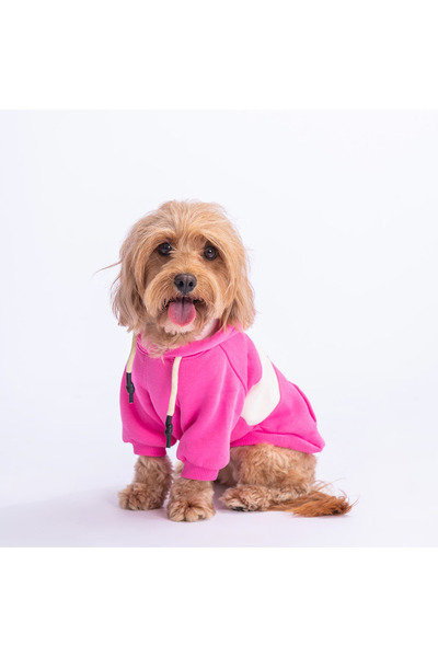 Pawstar Pembe Cute Köpek Hoodie Köpek Sweat Köpek Kıyafeti Kedi Kıyafeti