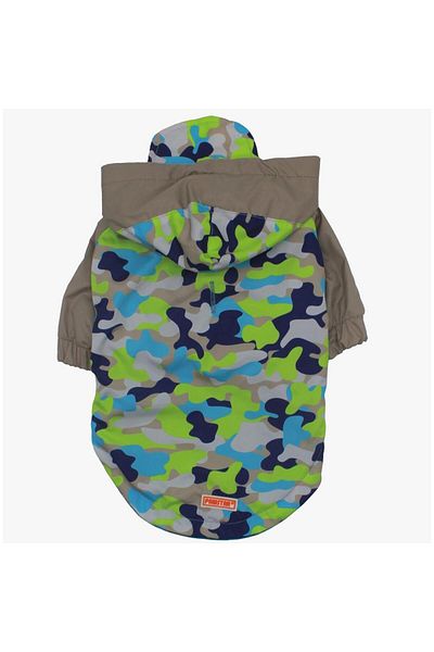 Pawstar Beige Camouflage Cat Dog Coat Cat Dog Outfit