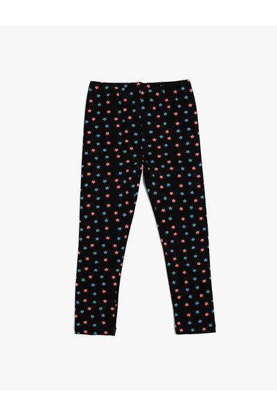 Koton Star Printed Cotton Tights