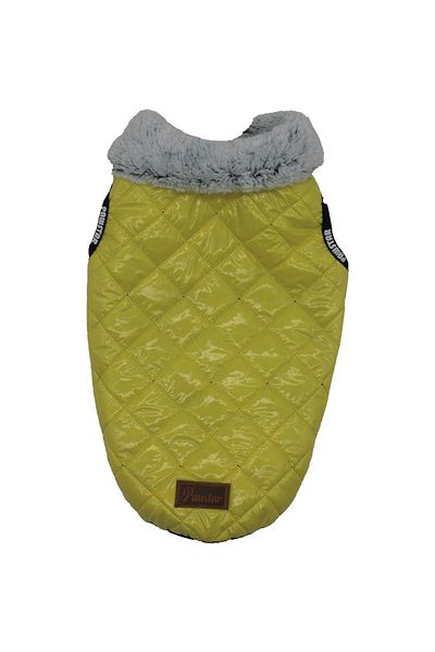 Pawstar Yellow Moncler Vest for Small and Medium Breeds Cat Dog Outfit