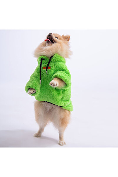 Pawstar Yeşil Just Köpek Sweati Köpek Kıyafeti Kedi Kıyafeti