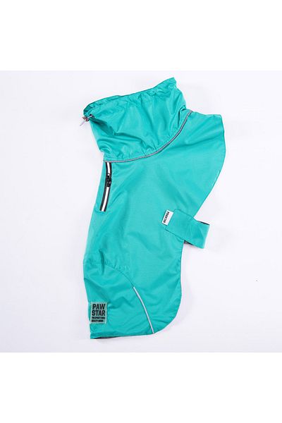 Pawstar Mint Colombia Medium and Large Breed Dog Raincoat Dog Apparel Dog Dress
