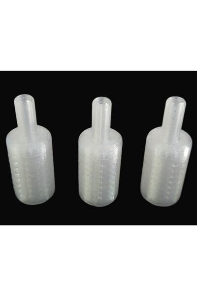 Akvaryum Plastik Küçük Boy Balık Oksijen Hava Taşı 3 Adet - 3d Dıy