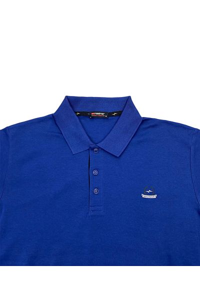 Masimar Men's Interlock Fabric Buttoned Polo Collar Men's Sweatshirt