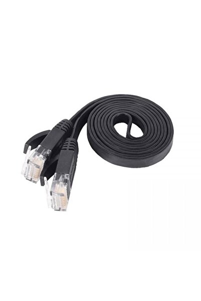 KEEPRO RJ45 slim internet bağlantı kablosu rj 45 ethernet kablosu yassı 1,5m