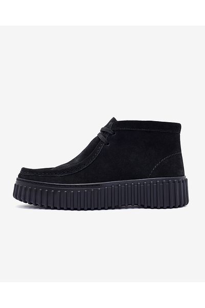 CLARKS Clarks Black Booties Womens Shoes